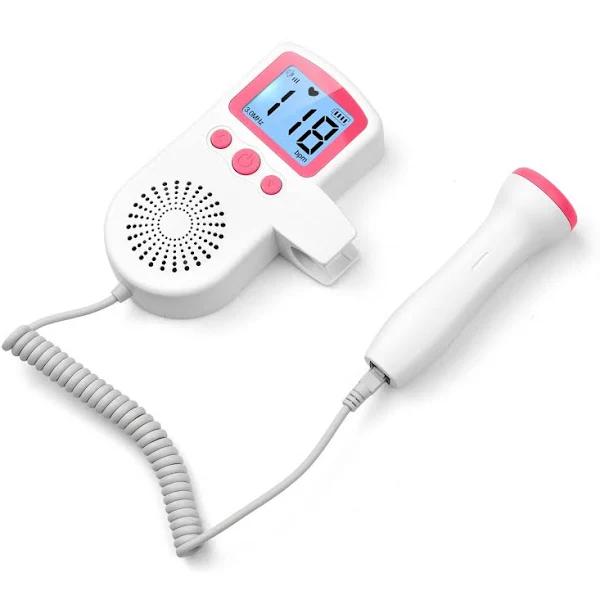 Doppler Baby Heart Beat Monitor LCD Screen Fetus-voice Meter For Pregnancy Handheld No Radiation Fetal Heart Beat Detector