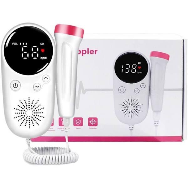 Doppler Fetal 2.5MHz Home Pregnancy Babies Ultrasound Sonar Heart Rate Detector Baby Monitor For Pregnant Women Stethoscope