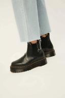 Dr Martens Womens 2976 Quad Chelsea Boot Black Smooth (Size UK 5) - Dr Martens - Womens - Boots- Shoes - Universal Store