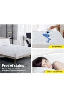 DreamZ Fitted Waterproof Breathable Bamboo Mattress Protector Super King Size - AfterPay & zipPay Available