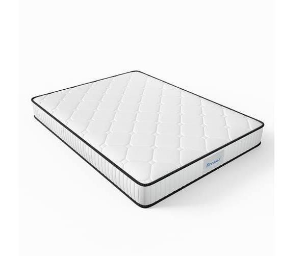 DreamZ Spring Mattress Bed Pocket Tight Top Foam Medium Firm King Size 20cm - AfterPay & zipPay Available