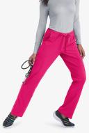 Easy Stretch by Butter-Soft Eden Women's 4-Pocket Drawstring Scrub Pants - Tall in Flirt | Size 2x Polyester/spandex