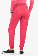 Easy Stretch by Butter-Soft Mila Women's 7-Pocket Jogger Scrub Pants in Bright Watermelon | Size 2x Polyester/spandex
