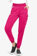 Easy Stretch by Butter-Soft Mila Women's 7-Pocket Jogger Scrub Pants in Flirt | Size S Polyester/spandex