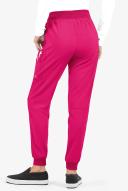 Easy Stretch by Butter-Soft Mila Women's 7-Pocket Jogger Scrub Pants in Flirt | Size S Polyester/spandex