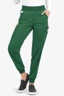 Easy Stretch by Butter-Soft Mila Women's 7-Pocket Jogger Scrub Pants in Hunter | Size M Polyester/spandex