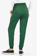 Easy Stretch by Butter-Soft Mila Women's 7-Pocket Jogger Scrub Pants in Hunter | Size M Polyester/spandex