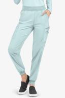 Easy Stretch by Butter-Soft Mila Women's 7-Pocket Jogger Scrub Pants in Ocean Mist | Size M Polyester/spandex
