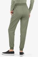 Easy Stretch by Butter-Soft Mila Women's 7-Pocket Jogger Scrub Pants in Olive Leaf | Size 3x Polyester/spandex