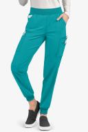 Easy Stretch by Butter-Soft Mila Women's 7-Pocket Jogger Scrub Pants in Teal | Size XXS Polyester/spandex