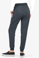Easy Stretch by Butter-Soft Mila Women's 7-Pocket Jogger Scrub Pants - Petite in Pewter | Size XXS Polyester/spandex