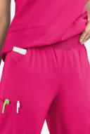 Easy Stretch by Butter-Soft Mila Women's 7-Pocket Jogger Scrub Pants - Tall in Flirt | Size XS Polyester/spandex