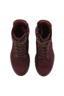 Ecco Tredtray Women's Hm100k Waterproof Leather Ankle Boot in Burgundy Size 11/11.5
