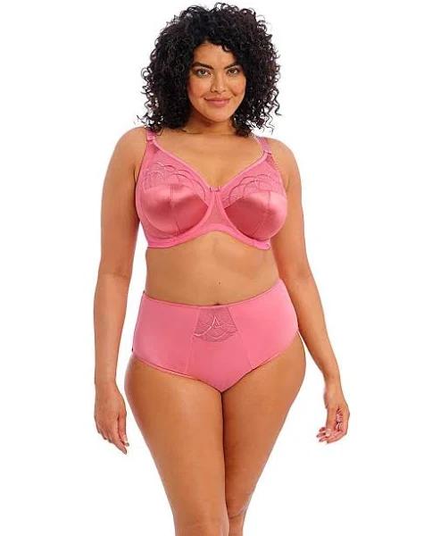 Elomi Cate Underwired Full Cup Banded Bra - Desert Rose 16FF EL4030 Plus Size Bra - AfterPay Available