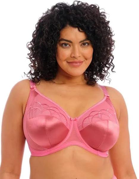 Elomi Cate Underwired Full Cup Banded Bra - Desert Rose 20K EL4030 Plus Size Bra - AfterPay Available