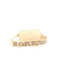 Emporio Armani - Deer-print Camera Case With Shoulder Strap, 100% Polyurethane, Nude, Size: OneSize