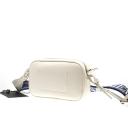 Emporio Armani - Deer-print Camera Case With Shoulder Strap, 100% Polyurethane, Nude, Size: OneSize