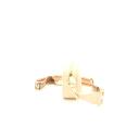 Emporio Armani - Deer-print Camera Case With Shoulder Strap, 100% Polyurethane, Nude, Size: OneSize