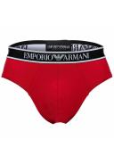 Emporio Armani - Three-Pack of Briefs With Core Logo Waistband, 95% Cotton 5% Elastane, White, Size: XXL