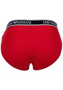 Emporio Armani - Three-Pack of Briefs With Core Logo Waistband, 95% Cotton 5% Elastane, White, Size: XXL
