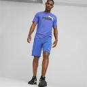 Essentials+ 2 Colour Logo Men's T-Shirt in Royal Sapphire, Size Small, Cotton/Polyester by Puma