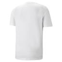 Essentials+ 2 Colour Logo Men's T-Shirt in White/Dark Night, Size 2XL, Cotton/Polyester by Puma