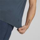 Essentials Elevated Men's T-Shirt in Dark Night, Size Small, Cotton/Polyester by Puma