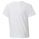 Essentials Logo Girls' Knotted T-Shirt - Youth 8-16 Years in White, Size 4T, Cotton/Polyester by Puma