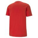 Essentials Logo Men's T-Shirt in High Risk Red, Size Medium, Cotton/Polyester by Puma