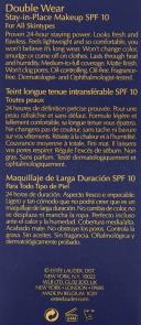 Estée Lauder Double Wear Stay-in-Place Makeup SPF 10, 4N2 Spiced Sand - 1 fl oz bottle