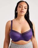 Fantasie Fusion Full Cup Side Support Bra Purple | FL3091BLY | Poinsettia - 32FF Blackberry