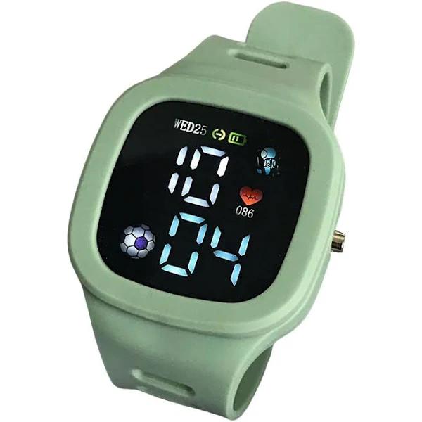 Farfi Electronic Watch Battery-operated Adjustable Comfortable Shockproof Wear-resistant Precise Time Square Dial Student Sports Digital Wristwatch...