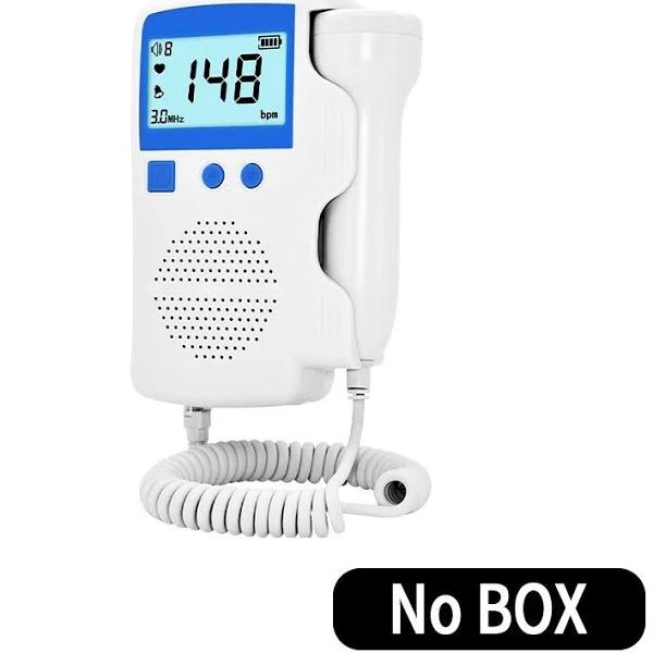 Fetal Doppler Ultrasound Pregnancy Home Baby Heart Rate Monitor Pocket Doppler 3.0mhz For Pregnant Women Sound Detector Metre