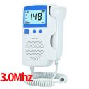 Fetal Doppler Upgraded 3.0mhz Baby Doppler LCD Display Baby Monitor For Pregnant Portable Ultrasound Monitor Fetal Monitors