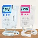 Fetal Doppler Upgraded 3.0mhz Baby Doppler LCD Display Baby Monitor For Pregnant Portable Ultrasound Monitor Fetal Monitors