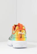 Fila Disruptor F Low Lace-Up Multicolor Smooth Leather Womens Trainers 1011019 40x - Multicolour - Size UK 6.5