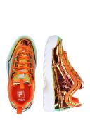 Fila Disruptor F Low Lace-Up Multicolor Smooth Leather Womens Trainers 1011019 40x - Multicolour - Size UK 6.5