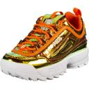 Fila Disruptor F Low Lace-Up Multicolor Smooth Leather Womens Trainers 1011019 40x - Multicolour - Size UK 6.5