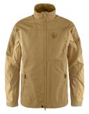 Fjallraven Ovik Stencollar Jacket beige-blue, Mens G-1000 Anoraks, Size - Color Buckwheat Brown - Dune Beige