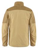 Fjallraven Ovik Stencollar Jacket beige-blue, Mens G-1000 Anoraks, Size - Color Buckwheat Brown - Dune Beige