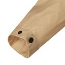 Fjallraven Ovik Stencollar Jacket beige-blue, Mens G-1000 Anoraks, Size - Color Buckwheat Brown - Dune Beige