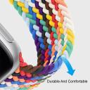 For Apple Watch Series SE 7 6 5 4 3 Iwatch Band Nylon Strap Stretch 38/40/42/44 Light Grey / Large / 38-40 mm