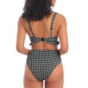 Freya Swim Check in Underwired High Apex Bikini Top - Monochrome 12D AS201913 Plus Size Swimwear Swimming Costume Bathers - AfterPay Available