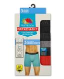 Fruit of The Loom Men's Breathable Lightweight Micro-Mesh Boxer Briefs, 3 Pack | Clothing | Delivery guaranteed | Best Price Guarantee