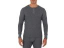 Fruit of The Loom Men's Recycled Waffle Thermal Underwear Henley Top (1 and 2 Packs)