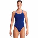 Funkita Still Black Diamond Back One Piece Swimsuit One Piece Swimsuit - Black- Swimwear Galore