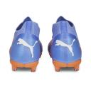Future Match FG/AG Football Boots Women in Blue Glimmer/White/Ultra Orange, Size 10.5 by Puma