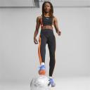 Future Match FG/AG Football Boots Women in Blue Glimmer/White/Ultra Orange, Size 10.5 by Puma