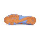 Future Match FG/AG Football Boots Women in Blue Glimmer/White/Ultra Orange, Size 10.5 by Puma