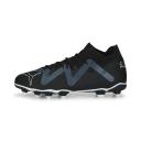 Future Match FG/AG Unisex Football Boots - Youth 8-16 Years in Blue Glimmer/White/Ultra Orange, Size 4.5 by Puma